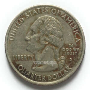 U.S 1/4 Dollar Virginia State Quarter Used
