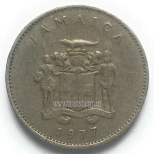 Jamaica 10 Cents Elizabeth II Used