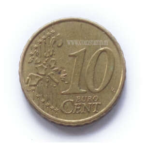 Austria 10 Euro Cent St. Stephen's Cathedral Used