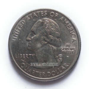 US 1/4 Dollar Vermont Quarter 2001 Used