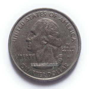 US 1/4 Dollar Kentucky Quarter 2001 Used