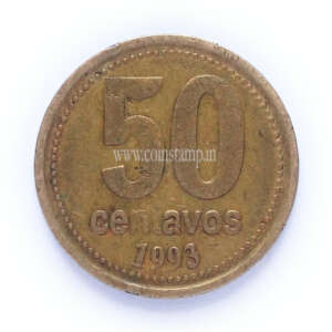Argentina 50 Centavos Used (F and above Condition)